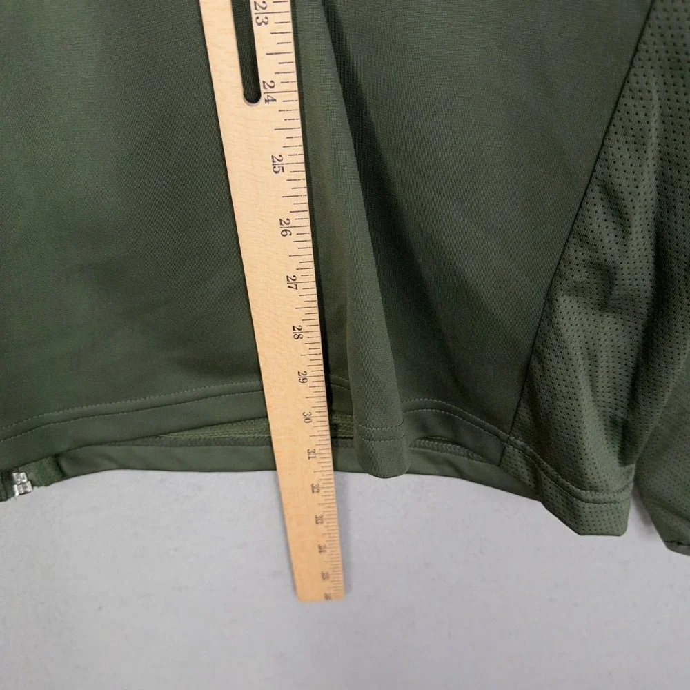 Puma Tracksuit Mens 2XLT Green Colorblock Full Zip Training Athletic Activewear
